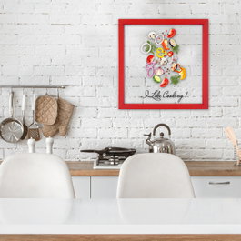 Wallity Cuadro decorativo enmarcado CAM64644